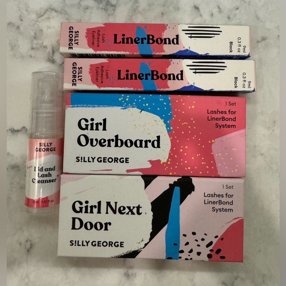 Silly George Eyelashes -  LinerBond - Lid & Lash Cleanser